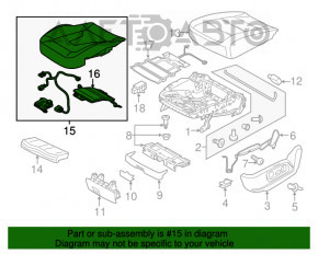 Occupant Sensor Audi Q3 8U 15-18