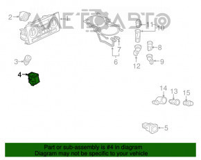 Кнопка паркинга Audi Q3 8U 15-18