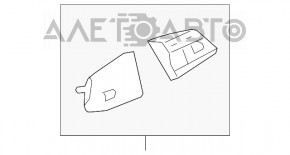 Butonul de control de pe volanul Audi Q3 8U 15-18