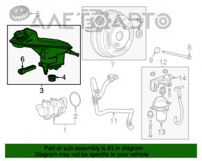 Rezervorul de combustibil pentru Buick Encore 13-19