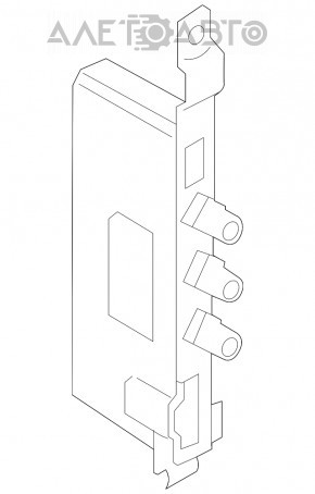 Amplificator de antenă Porsche Macan 15-18