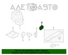 Senzor airbag spate stânga Subaru XV Crosstrek 13-17