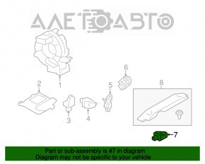 Senzor airbag central spate Subaru Forester 14-18 SJ