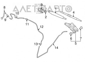 Ham de tractare spate pentru Kia Sorento 16-20