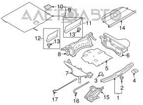 Cric Infiniti G25 G35 G37 4d 06-14