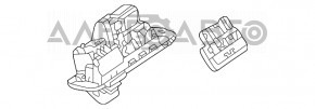 Ручка двери багажника Mercedes W167 GLE 350 450 20-23 с кнопкой под камеру