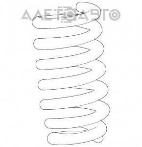 Arc spate stânga Mercedes W167 GLE 350 450 20-23 rigiditate 2 verde