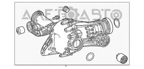 Cutie de viteze față Mercedes W167 GLE 450 20-23 AWD