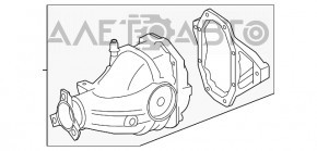 Diferențialul spate redus Mercedes W167 GLE 450 20-23 3.0h AWD