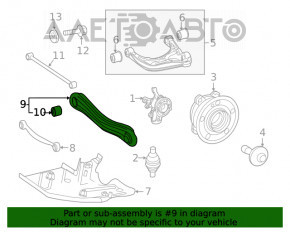 Maneta superioară spate stânga Mercedes W167 GLE 350 450 20-23