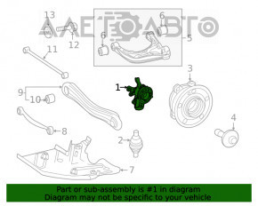 Capac spate dreapta Mercedes W167 GLE 350 450 20-23