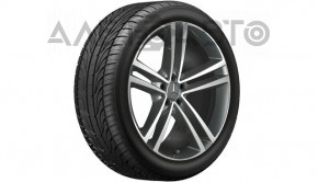 Roată de 21 x 10J Mercedes W167 GLE 350 450 20-23, cu jantă curbă, pentru reparații.