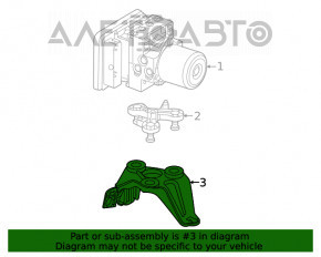 Suport ABS Mercedes W167 GLE 350 450 20-23