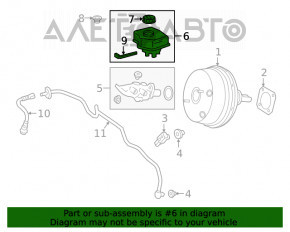 Rezervor GTC Mercedes W167 GLE 350 450 20-22 cu capac