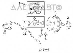 Rezervor GTC Mercedes W167 GLE 350 450 20-22 cu capac