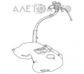 Rezervor de combustibil Mercedes W167 GLE 350 450 20-23