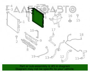 Grila radiatorului Mercedes W167 GLE 350 450 20-23