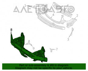 Amplificatorul de bara fata Mercedes W167 GLE 350 450 20-23