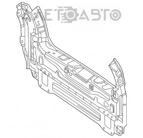 Panoul din spate al Mercedes W167 GLE 350 450 20-23 a fost tăiat