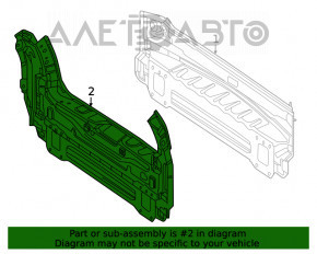 Panoul din spate al Mercedes W167 GLE 350 450 20-23 a fost tăiat