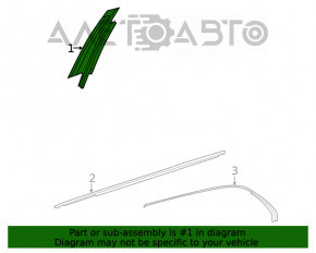 Capac usa spate stanga Mercedes W167 GLE 350 450 20-23 fata