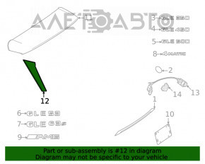 Capac usa portbagaj lateral dreapta Mercedes W167 GLE 350 450 20-23