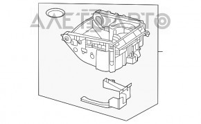 Бокс карман центральной консоли с подстаканниками Mercedes W167 GLE 350 450 20-23 OEM