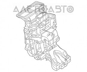 Печка в сборе Mercedes W167 GLE 350 450 20-23