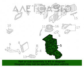 Arzător complet pentru Mercedes W167 GLE 350 450 20-23