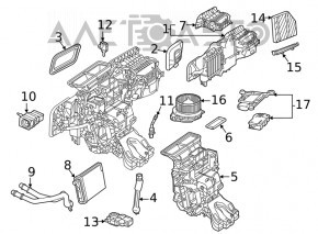 Arzător complet pentru Mercedes W167 GLE 350 450 20-23