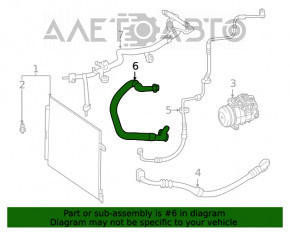 Compresorul de aer condiționat cu încălzire pentru prima dată Mercedes W167 GLE 450 22-23 3.0h.