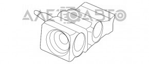 Клапан печки кондиционера Mercedes W167 GLE 350 450 20-23