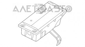 Подушка безопасности airbag пассажирская в торпеде Mercedes W167 GLE 350 450 20-23