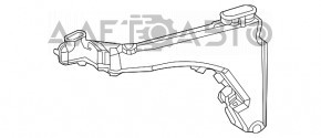 Rezervorul de spălare a parbrizului pentru Mercedes W167 GLE 350 450 20-23 cu un singur motor și capac