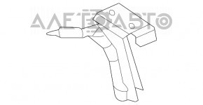 Capota de blocare a capotei Mercedes W167 GLE 350 450 20-23 nouă originală OEM