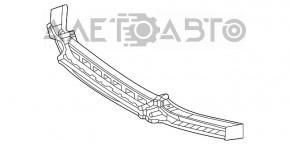 Абсорбер переднего бампера Mercedes W167 GLE 350 450 20-23