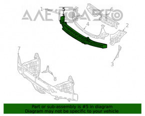 Absorbantul de bara fata pentru Mercedes W167 GLE 350 450 20-23