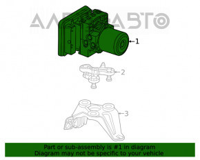 ABS ABS Mercedes W167 GLE 350 450 20-23