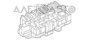 Blocul de siguranțe sub capotă Mercedes W167 GLE 350 450 20-23