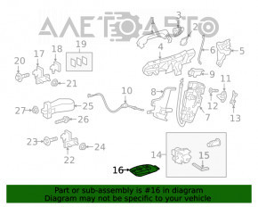 Cheie inteligentă Mercedes W167 GLE 350 450 20-23 cu 4 butoane