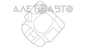 Bara de protecție a portbagajului stânga Mercedes W167 GLE 350 450 20-23