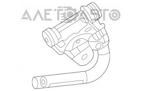 Dispozitiv de tensionare a centurii de siguranță pentru șofer Mercedes W167 GLE 350 450 20-23