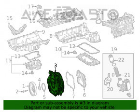 Corpul motorului electric al cutiei de viteze automate Mercedes W167 GLE 450 20-23