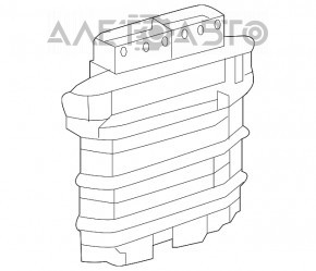 Блок ECU компьютер двигателя Mercedes W167 GLE 450 20-23 3.0h