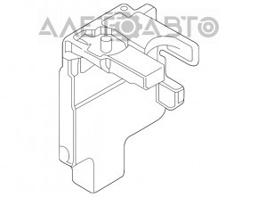 Clemă baterie plus Ford Fiesta 11-19