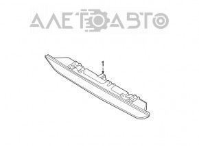 Semnal de oprire Ford Focus mk3 11-18 4d zgârieturi