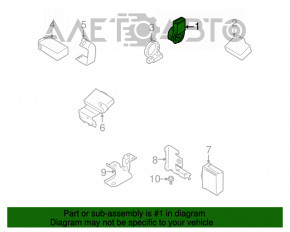 Grupul de contact al blocării de aprindere Mazda3 03-08