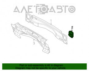 Placă de ventilație stânga Ford Focus mk3 11-18 5d