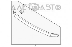 Нижний молдинг решетки радиатора Ford Flex 13-19