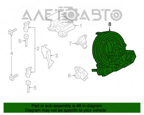 Cablu de direcție Mazda CX-9 16-